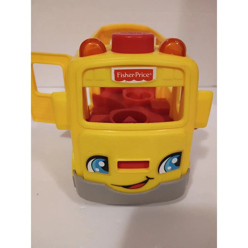 Fisher-Price Little People Sit with‎ Me School Bus Yellow Toy Vehicle Sounds
